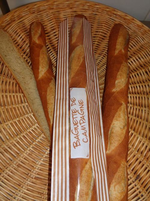 Baguette campagne 250g : photo du produit rappelé le 31/03/2022
