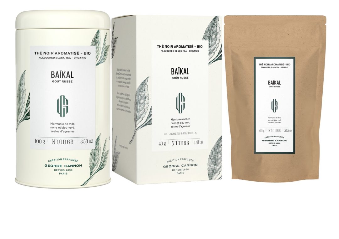 Baïkal - goût russe thé noir aromatisé - bio* George Cannon : photo du produit rappelé le 12/05/2021