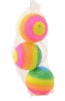 Balles de massage néon (lot de 3) Tedi : photo du produit rappelé le 30/04/2024