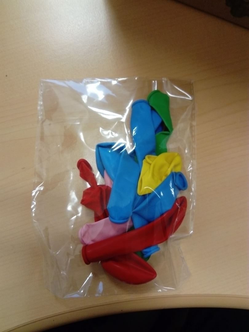 Ballons de baudruche accompagnant Produits Vendus sur le Site le Créatif : photo du produit rappelé le 01/04/2021