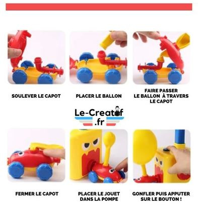 Ballons de baudruche accompagnant Produits Vendus sur le Site le Créatif : photo 3 sur 3 du produit rappelé le 01/04/2021