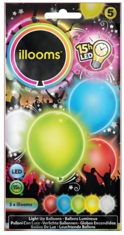 Ballons lumineux Illooms Ballons LED : photo du produit rappelé le 16/09/2021