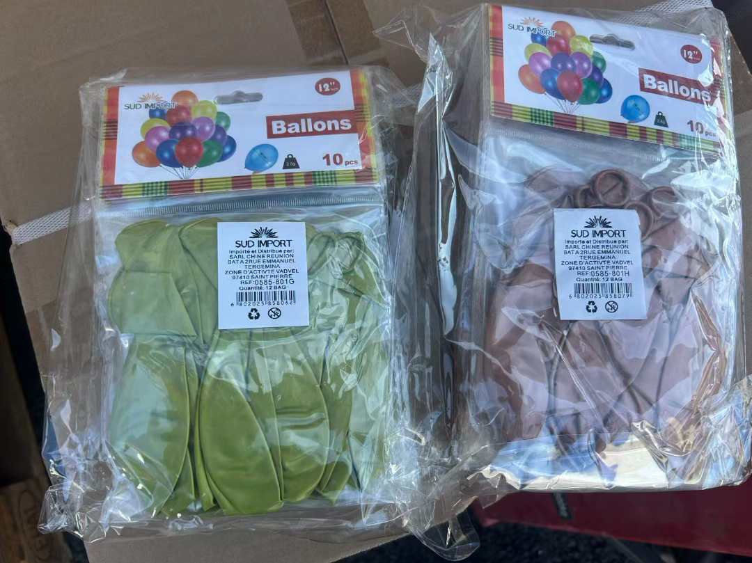 Ballons Sud Import : photo 2 sur 3 du produit rappelé le 29/10/2025