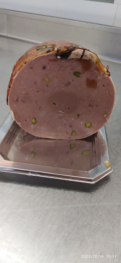 Ballotine faisan pistache : photo du produit rappelé le 20/12/2023