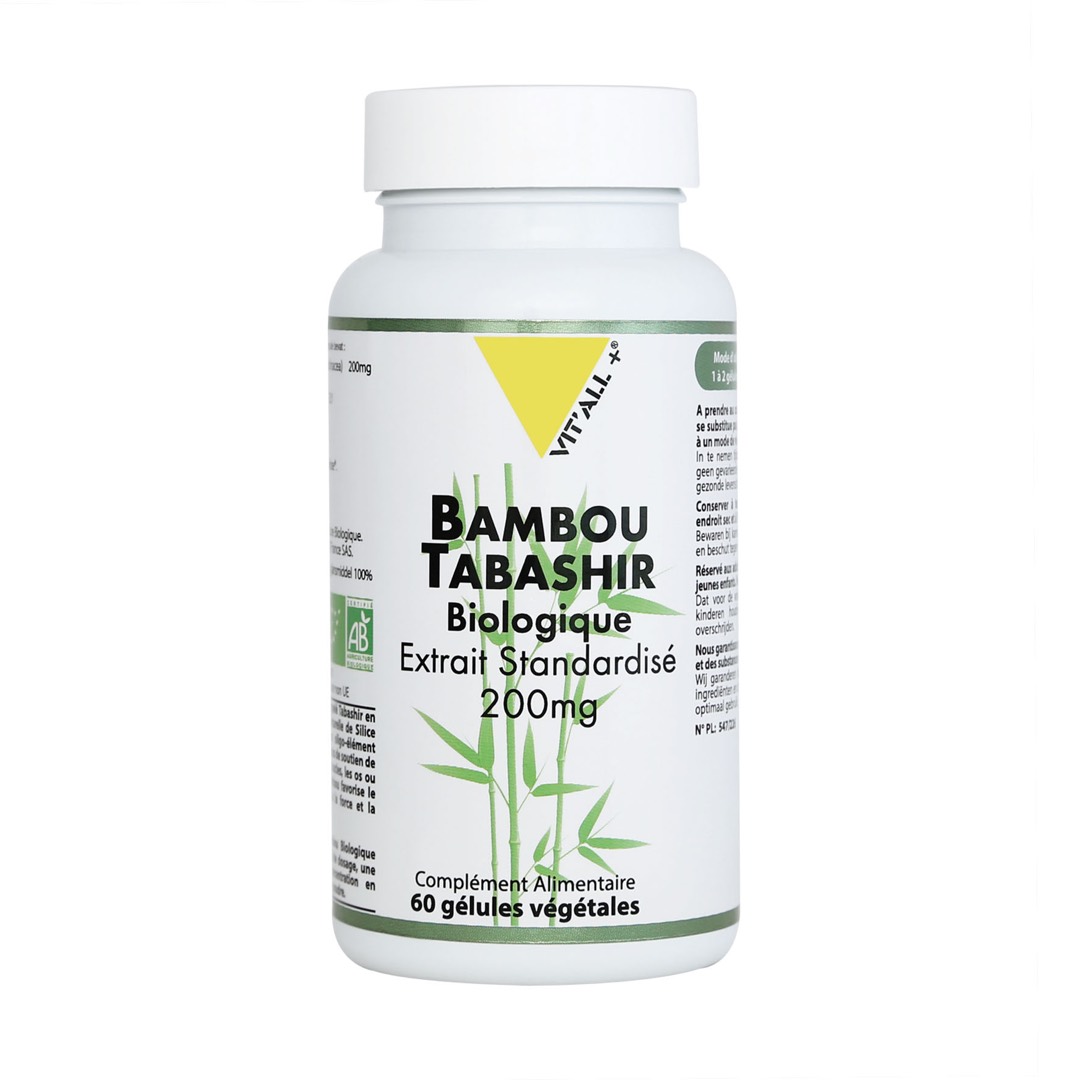 Bambou tabashir biologique extrait standardisé 200 mg Vit'all : photo du produit rappelé le 11/10/2021