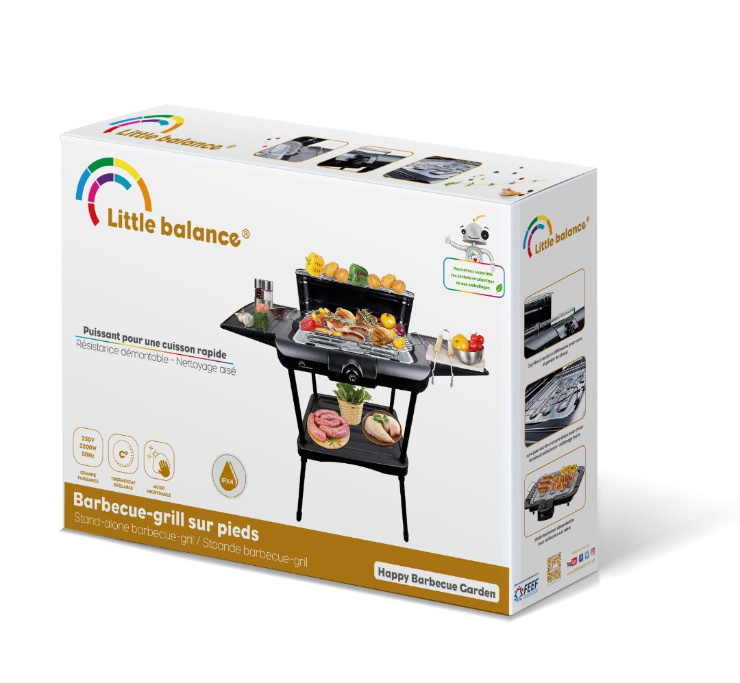 Barbecue de jardin Little Balance : photo 3 sur 3 du produit rappelé le 25/10/2022