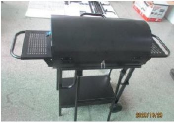 Barbecue tonneau double cuve : photo du produit rappelé le 15/06/2021
