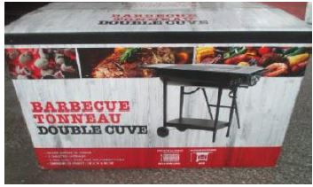 Barbecue tonneau double cuve : photo 2 sur 2 du produit rappelé le 15/06/2021