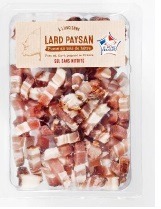 Barquette lardon paysan 8x8xhp 150g s/g Fresh : photo du produit rappelé le 22/01/2026