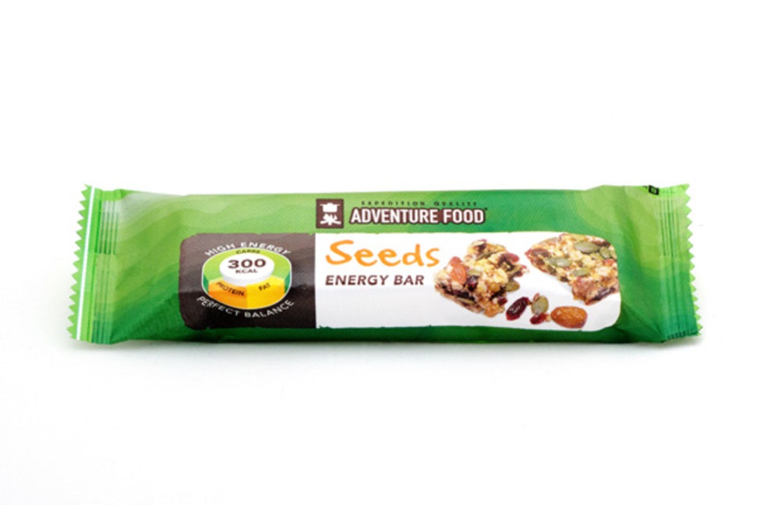 Barre énergétique energy barr seeds 70g marque adventure food pays-bas : photo du produit rappelé le 26/05/2021