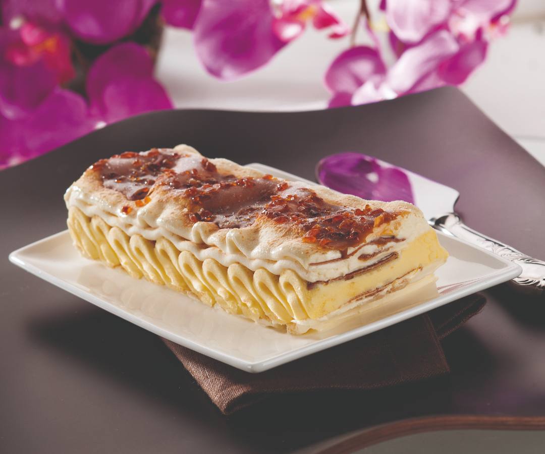 Barre glacée façon crème brulée Eismann : photo du produit rappelé le 06/08/2021