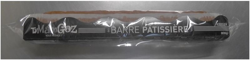 Barre pâtissière Ty Mam Goz : photo du produit rappelé le 16/08/2022