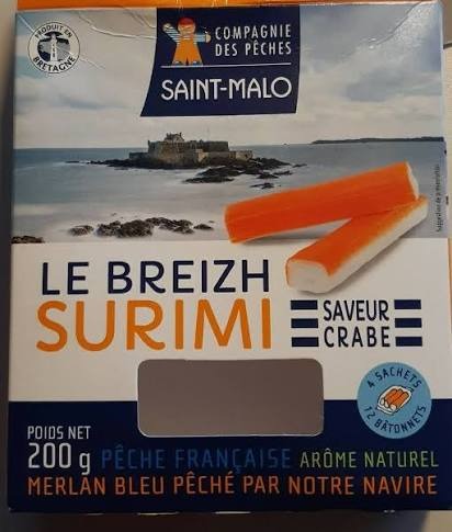 Batônnets de surimi Compagnie des Pêches : photo 5 sur 5 du produit rappelé le 19/08/2026