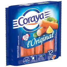 Batônnets de surimi Coraya : photo 2 sur 2 du produit rappelé le 19/08/2026