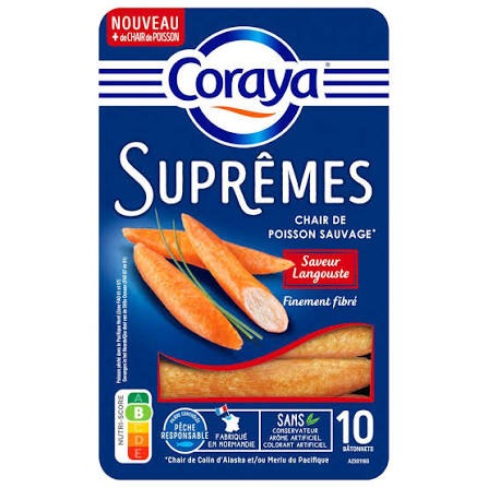 Batônnets de surimi Coraya : photo 4 sur 5 du produit rappelé le 19/08/2026