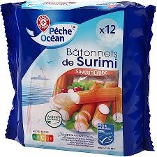 Batônnets de surimi Marque Repère : photo du produit rappelé le 19/08/2026