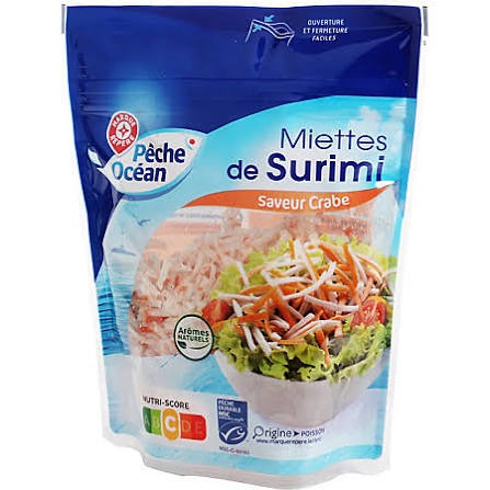 Batônnets de surimi Marque Repère : photo 2 sur 3 du produit rappelé le 19/08/2026