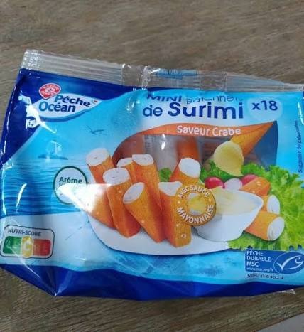 Batônnets de surimi Marque Repère : photo 3 sur 5 du produit rappelé le 19/08/2026