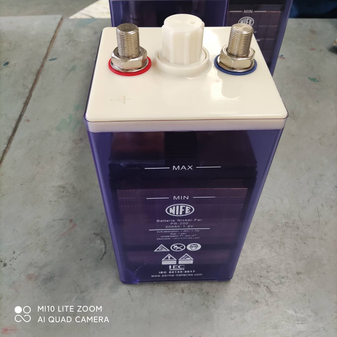 Batterie nickel-fer Perma Batteries : photo du produit rappelé le 02/10/2026