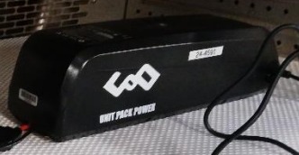 Batterie vélo électrique VAE de marque kd Europe s039-a 36v14.4ah : photo du produit rappelé le 18/02/2025
