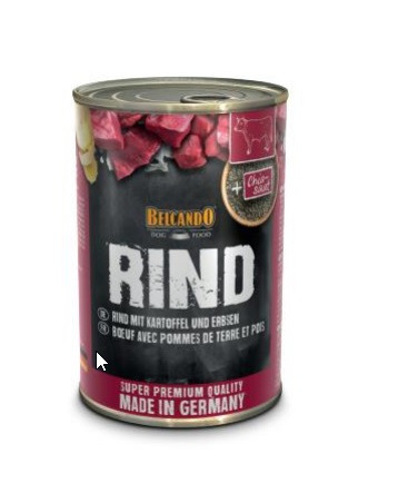 Belcando rind mit kartoffel & erbsen : photo du produit rappelé le 27/09/2022