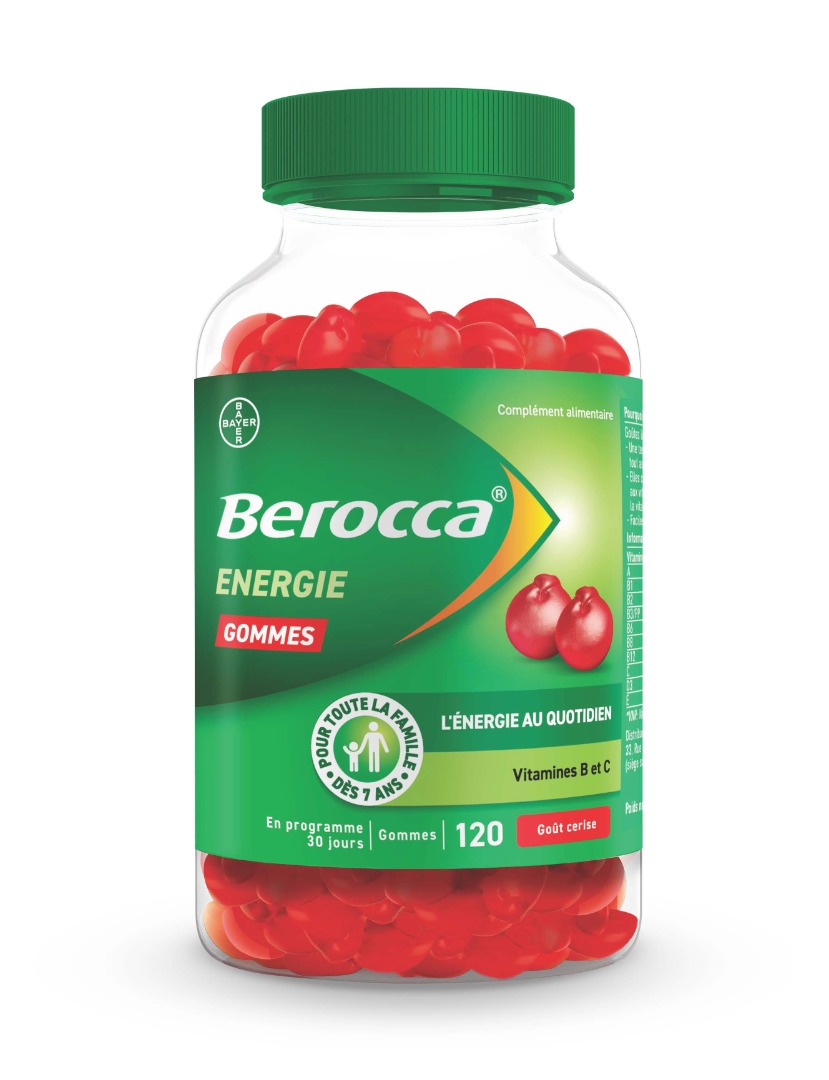 Berocca energie gommes : photo du produit rappelé le 02/09/2025