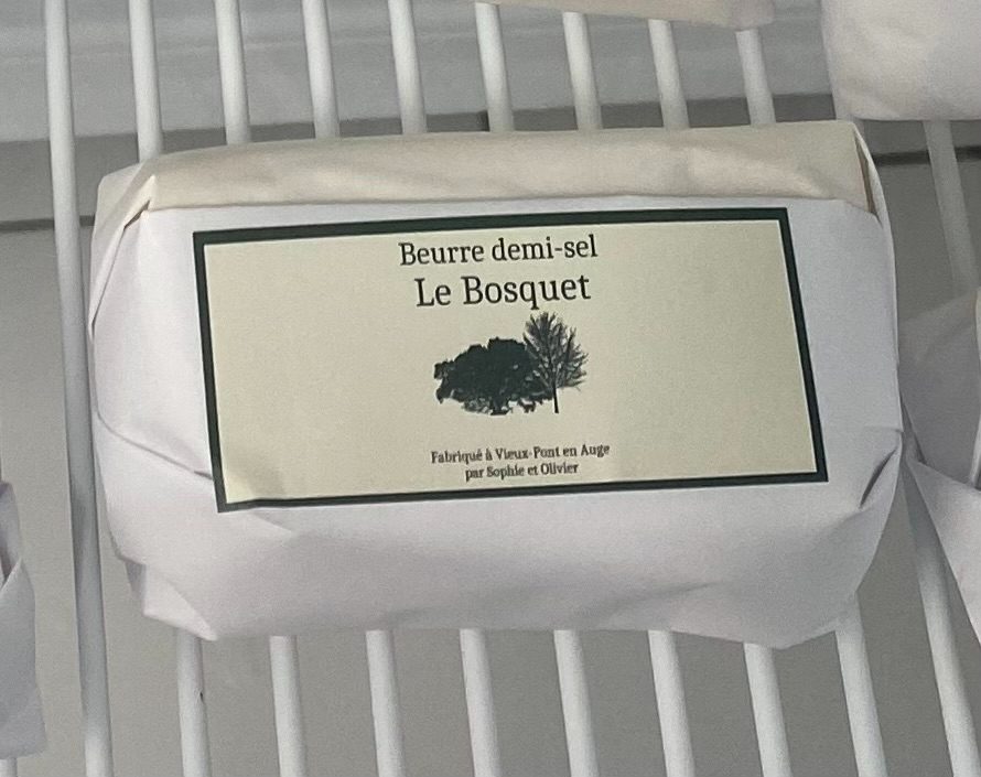 Beurre cru lot 04/02/2023 : photo du produit rappelé le 13/02/2023