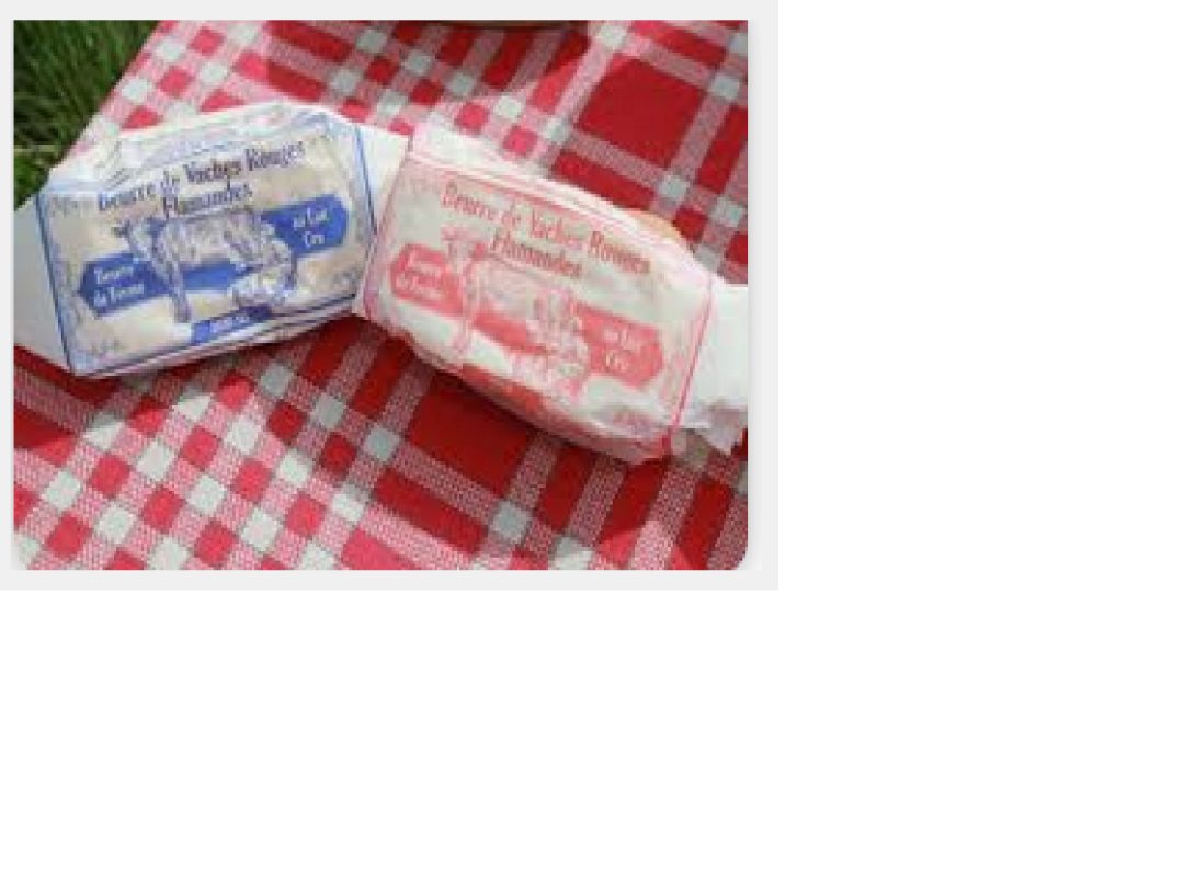 Beurre de vaches rouges flammandes : photo du produit rappelé le 25/03/2024