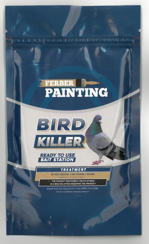 Bird killer Ferber Painting : photo 1 sur 2 du produit rappelé le 03/06/2024