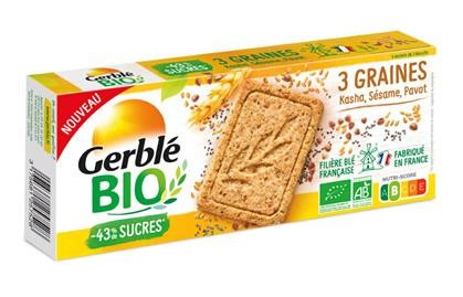 Biscuits 3 graines bio Gerble BIO : photo du produit rappelé le 22/04/2021