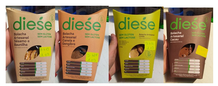 Biscuits Diese : photo du produit rappelé le 15/07/2024