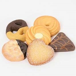 Biscuits secs artificiels x6 assortis aliment factice décoration : photo du produit rappelé le 13/11/2022