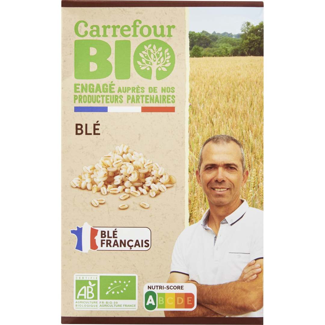 Ble Carrefour BIO : photo du produit rappelé le 13/10/2021