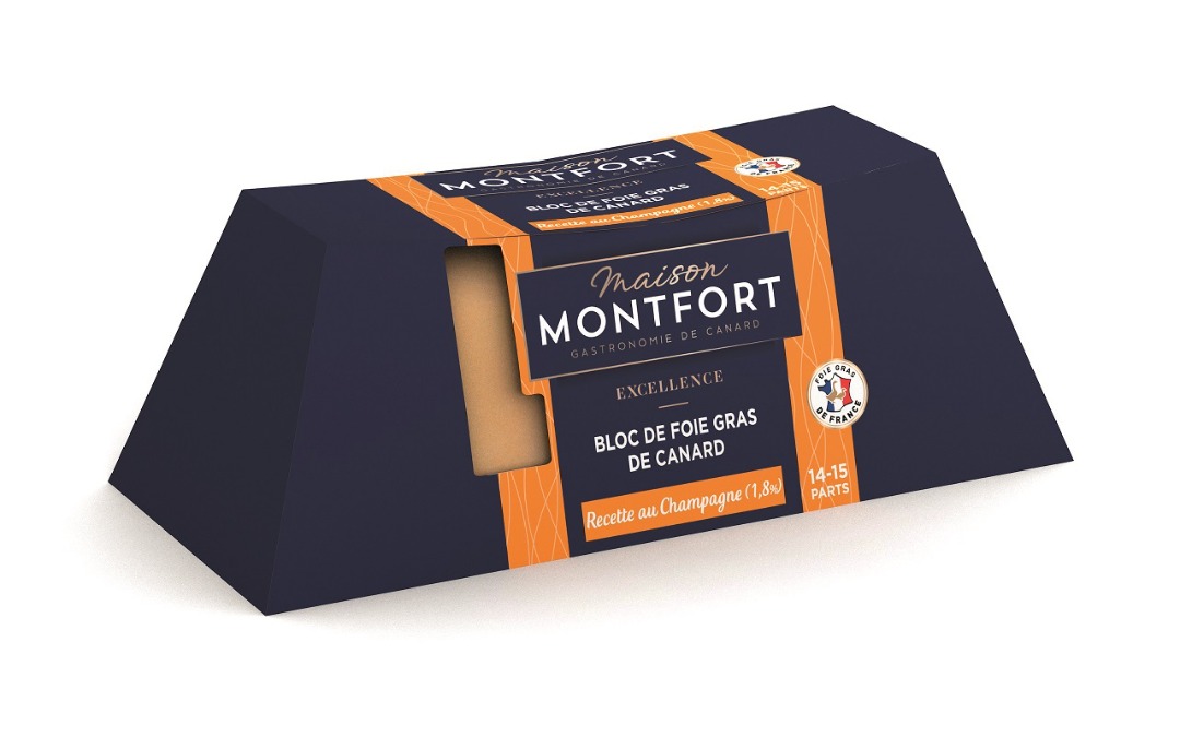 Bloc de foie gras de canard - barquette Montfort : photo 3 sur 3 du produit rappelé le 31/05/2021