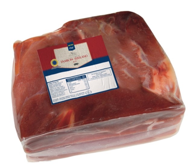 Bloc serrano 2.2kg env Metro chef : photo du produit rappelé le 18/03/2026