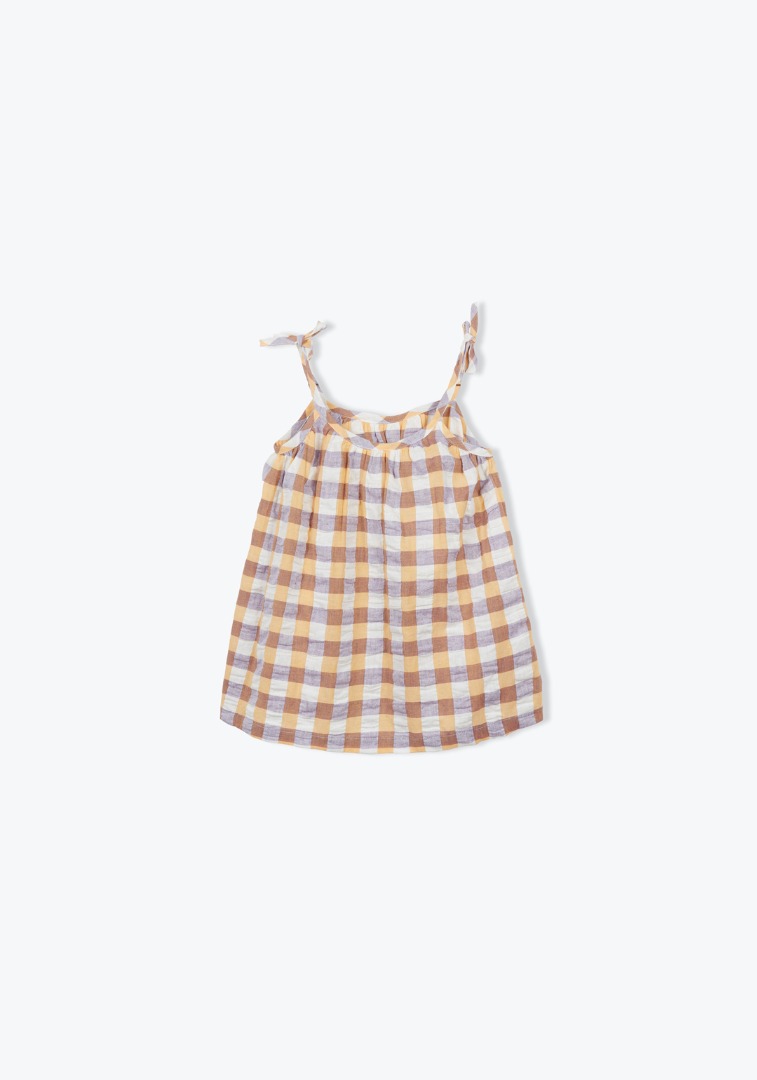 Blouse a carreaux abricot 41 debbie Arsene et les Pipelettes : photo du produit rappelé le 09/05/2023