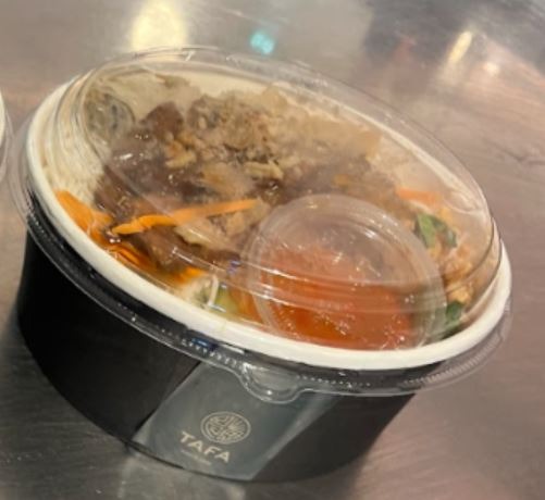 Bobun au boeuf Tafa : photo du produit rappelé le 10/04/2025