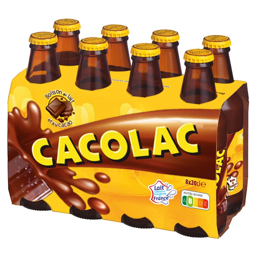 Boisson à base de lait chocolaté Cacolac : photo du produit rappelé le 21/08/2024
