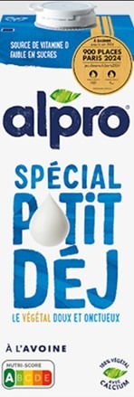 Boisson alpro à l'avoine spécial p'tit déj 1l : photo du produit rappelé le 10/06/2024