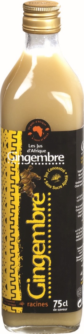 Boisson - concentre de gingembre Racines : photo du produit rappelé le 27/08/2026