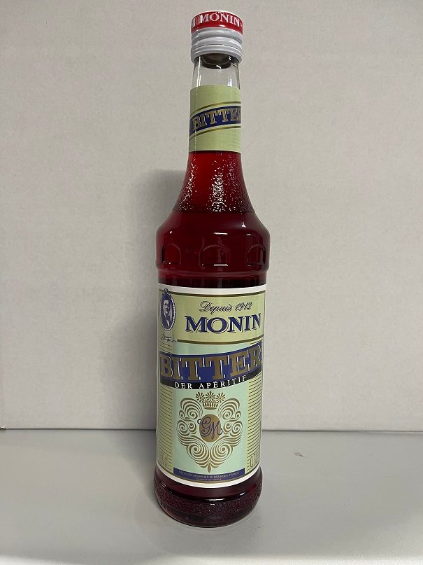 Boisson concentrée à diluer bitter Monin : photo du produit rappelé le 13/01/2023