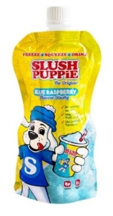 Boisson pour enfants slush puppie 250 ml Manchester Drinks Co : photo du produit rappelé le 20/08/2025
