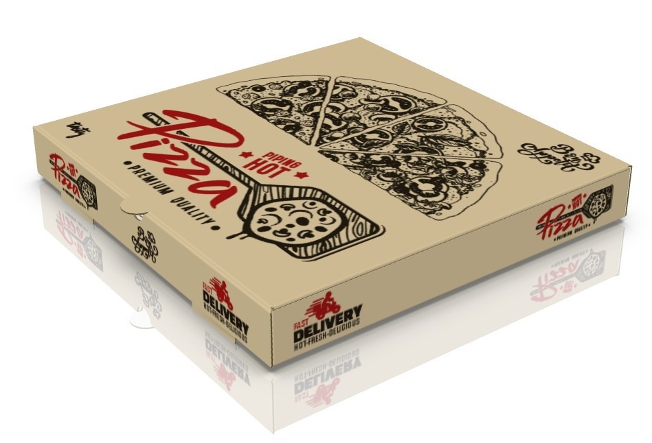 Boite a pizza Hot Piping : photo du produit rappelé le 14/09/2023