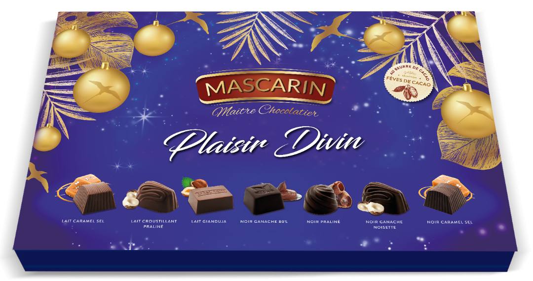 Boite plaisir divin et boite gourmande Mascarin : photo du produit rappelé le 30/11/2021