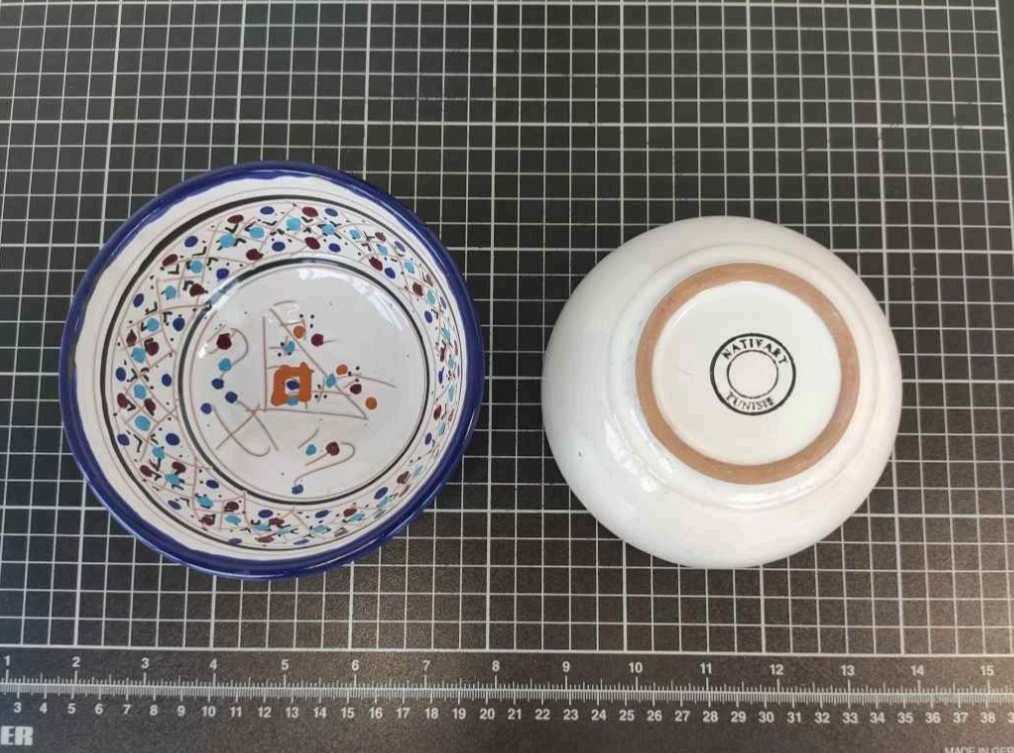 Bol en céramique Nativart : photo du produit rappelé le 25/09/2024