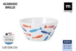 Bol poisson en mélamine La Mediterranea : photo 1 sur 2 du produit rappelé le 18/07/2025