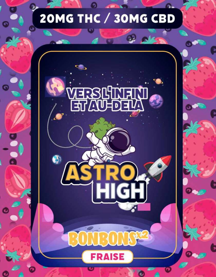 Bonbons astro high : photo du produit rappelé le 02/08/2024