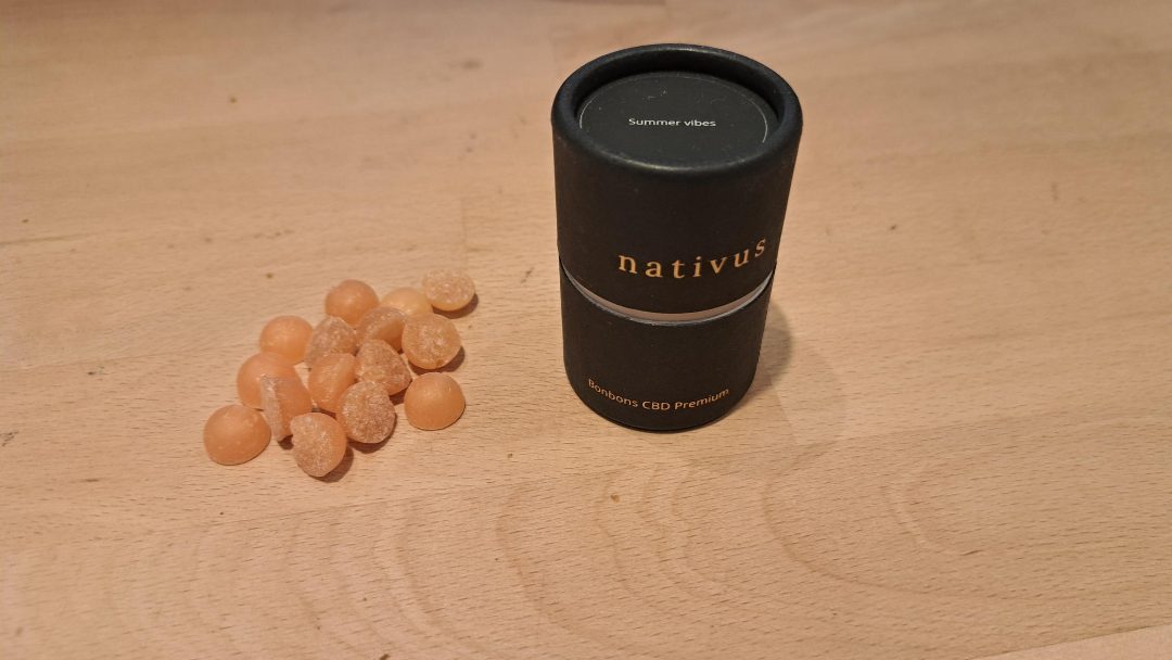 Bonbons CBD Nativus : photo 2 sur 4 du produit rappelé le 09/10/2025