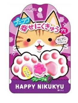 Bonbons patte de chat raisin senjaku jp 30g*(6)(12) : photo du produit rappelé le 16/08/2023