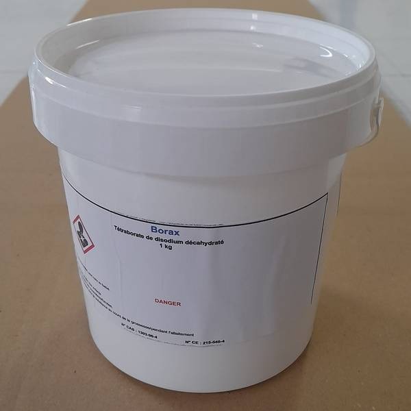 Borax (sel de bore, tétraborate de disodium décahydraté) : photo du produit rappelé le 17/04/2024